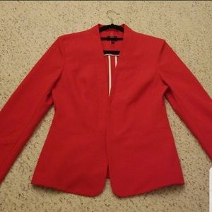 Slim Line Red Blazer (M&S UK8)